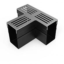 Gardendrain TEE Section RVS-Inox 65/100 mm