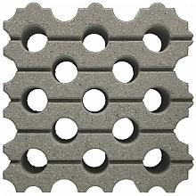 AquaPassage 60x60x16cm MP grijs vlak 4st/lg