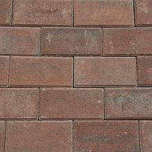 BSS 8cm KOMO rood genuanceerd met deklaag 36st/lg