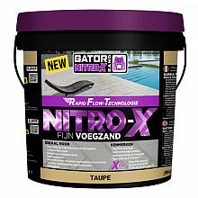 Gator Nitro X fijn Taupe voegmortel 12,5 kg emmer
