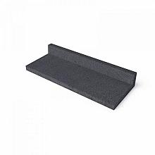 Schellevis Oudhollands TRAPTREDE L-VORM 100X40X15 CM ANTRACIET