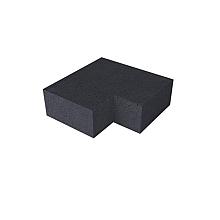 Schellevis Oudhollands TRAP HOEKSTUK 90° (40/20) BUITEN CARBON 60X60 CM