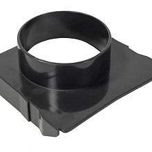 RSSD Eindstuk 10x10 cm Zij-uitloop t.b.v. Goot