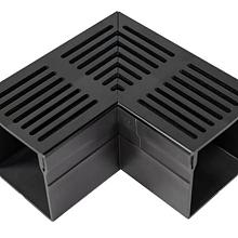 RSSD Goot Mini Hoekgoot 90 Graden 65 mm Zwart