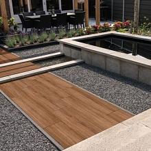 Ceramiton Palo 120x30x4cm Walnut