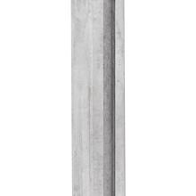 Berton©-sleufpaal Dinkel wit/grijs 11,5 x 11,5 x 278 cm tussenmodel