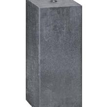 Berton© betonpoer 20,0 x 20,0 x 50,0 cm, antraciet, M20-bus, kleine velling