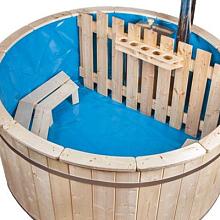 PVC liner blauw