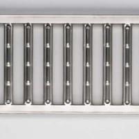 Sleufrooster RVS 100cm