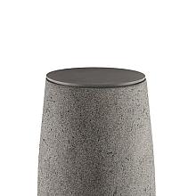 Coverplate Round 27 - Natural Concrete
