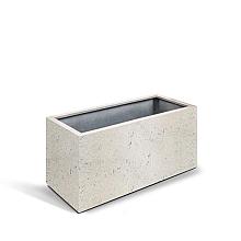 Grigio Box 100 with wheels - Antique White - Plantruimte 92x42