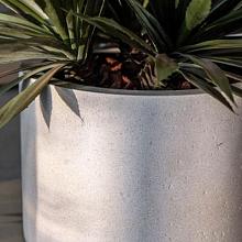 Grigio Cylinder 60 - Antique White - Plantruimte Ø50