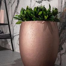 Grigio Metallic Tall Balloon 40 - Bronze - Plantruimte Ø29