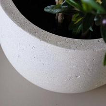 Grigio New Egg Pot 55 - Antique White - Plantruimte Ø47