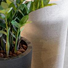 Terreno Vase 68 - Sand - Plantruimte Ø30