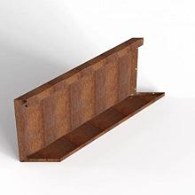 Plantenbak Module+ Parallel paneel  (E) 90x42 L