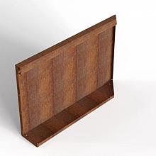 Plantenbak Module+ Uitwendig hoekpaneel (B) 90x56 L
