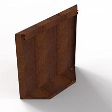 Plantenbak Module+ Kopschot paneel (D) 60x56
