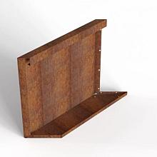 Plantenbak Module+ Parallel paneel (E) 60x56 L