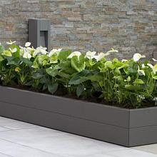Plantenbak Modulair Taupe 90x30x28 cm