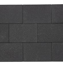 H2O square black emotion graphit 20x30x6 cm excellent