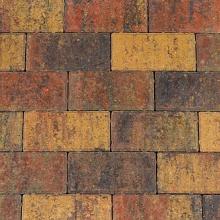 Betonstraatsteen 6 cm oud bont komo