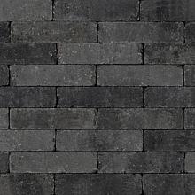 Stonique trommel waalformaat 7 cm grijs/zwart