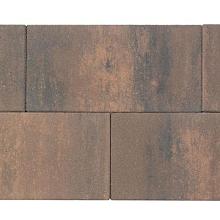 Patio square 60x30x5 cm marrone viola