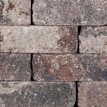 Splitrock trommel 32x13x11 cm tricolore