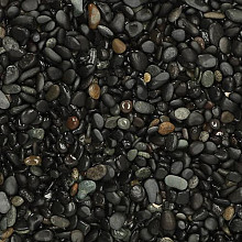 25 kg Beach Pebbles Black 8-16 mm