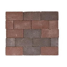 Antieke trommel betonstraatsteen 6cm oud veendam