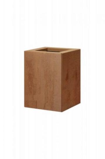 Plantenbak Vlak Corten 30x30x60 cm