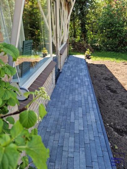 Dikformaat XL 28x7x8 cm grijs/zwart