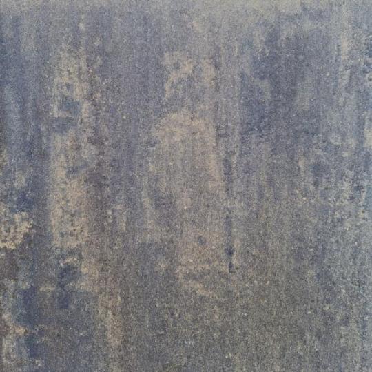 Patio square 60x60x4 cm metallica corten