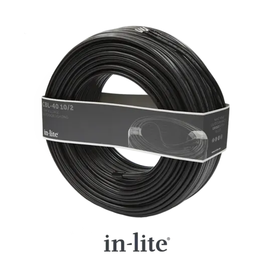 In-Lite Laagspanningskabel type CBL-10/2 12V 2-aderig 40 meter