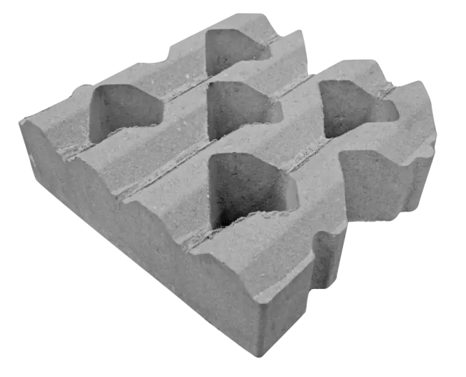 Grastegel type C 40x40x12cm