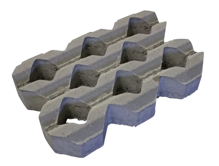 Grastegel type A 60x40x10cm