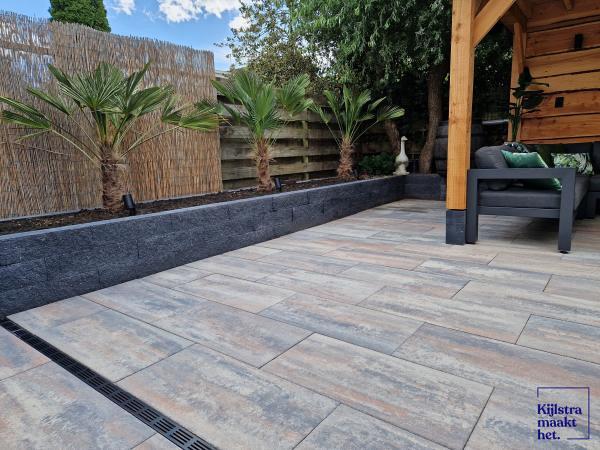 H2O comfort square 40x80x5 cm tricolore