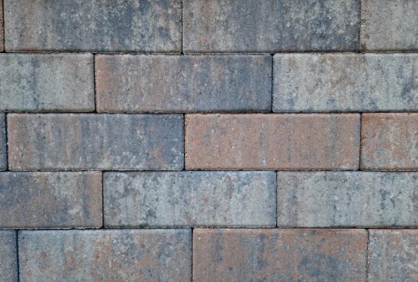 Longstone opritsteen 7 cm tricolore