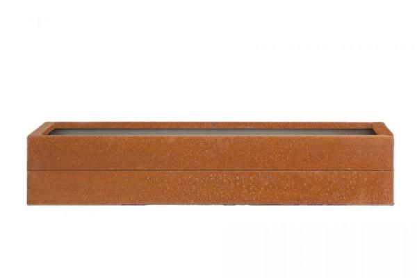 Plantenbak Modulair Corten 240x150x28 cm