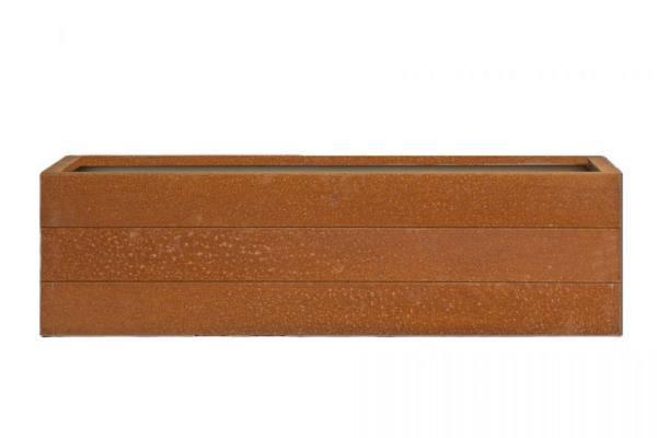 Plantenbak Modulair Corten 150x30x42 cm